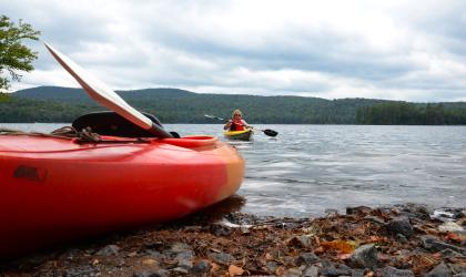 Get out on Limekiln Lake from the campground.