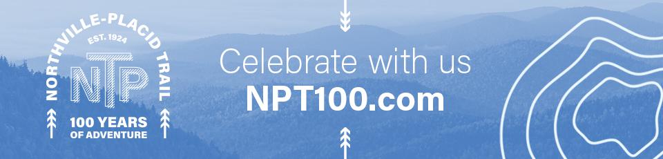 A banner for the NPT100 celebration