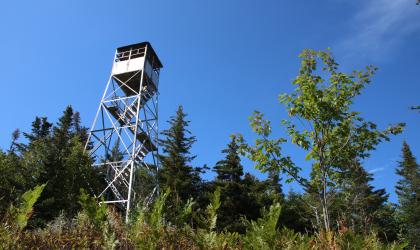 The fire tower adds more scenic possibilities.