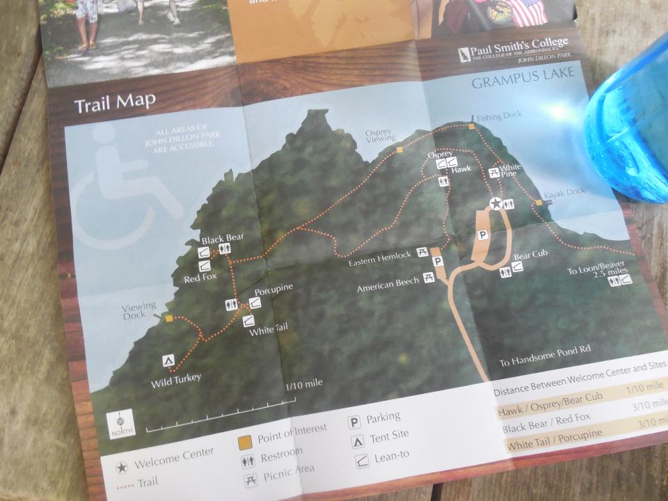 International Paper John Dillion Park Trail Map