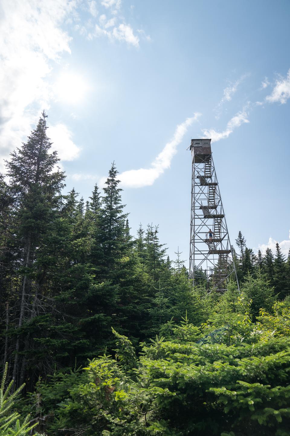 A fire tower in Hamilton County