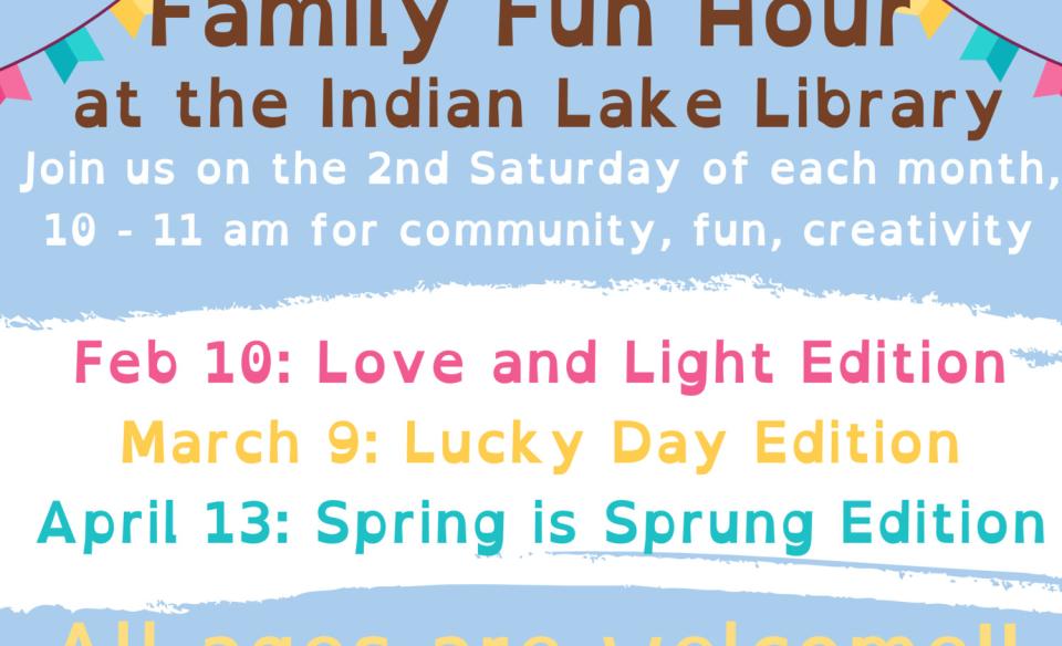 Library Flier Family Event