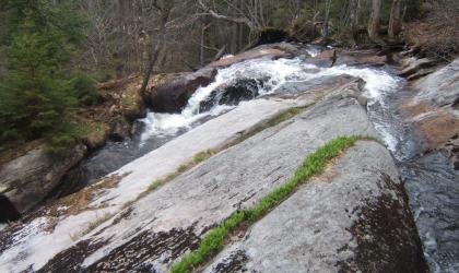 Twitchell Falls is a short hike to a fine view.