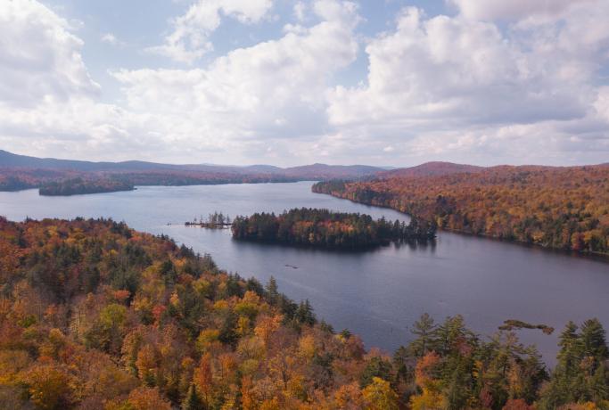 This gorgeous paddling and camping trek is wonderful for fall foliage.