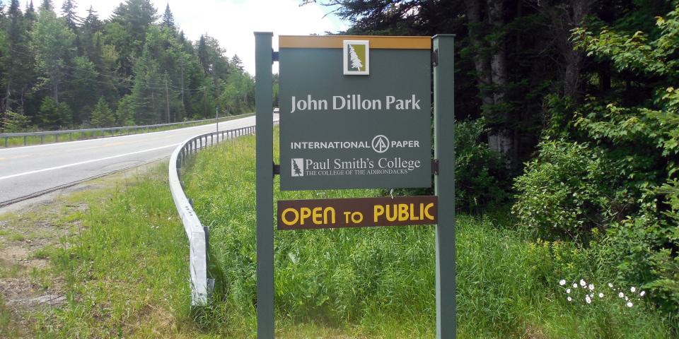 John Dillon Park Sign