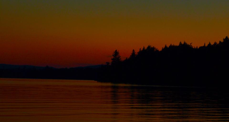 Raquette Lake Sunset