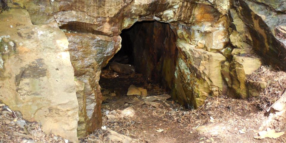 Kunjamuk Cave in the Adirondacks.