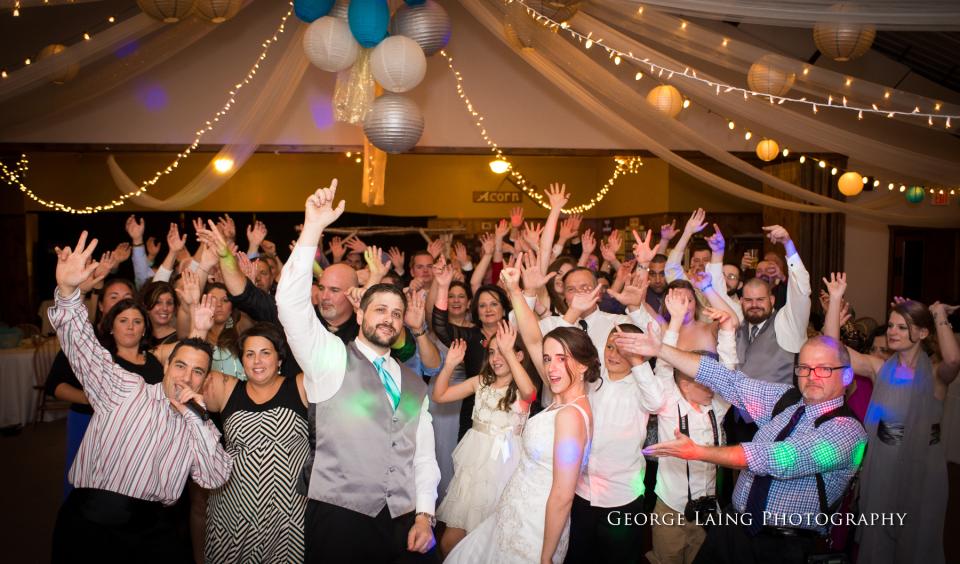 Wedding reception at Oak Mountain (Photo courtesy of George Lang Photography)
