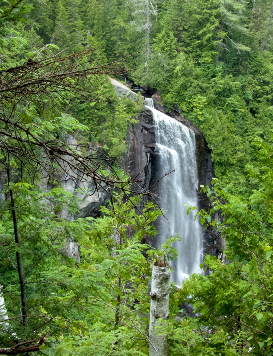 Spectacular view of OK Slip Falls