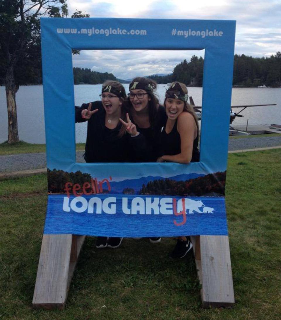 Feelin' Long Lake Lakey at the Long Lake Beach Selfie Board