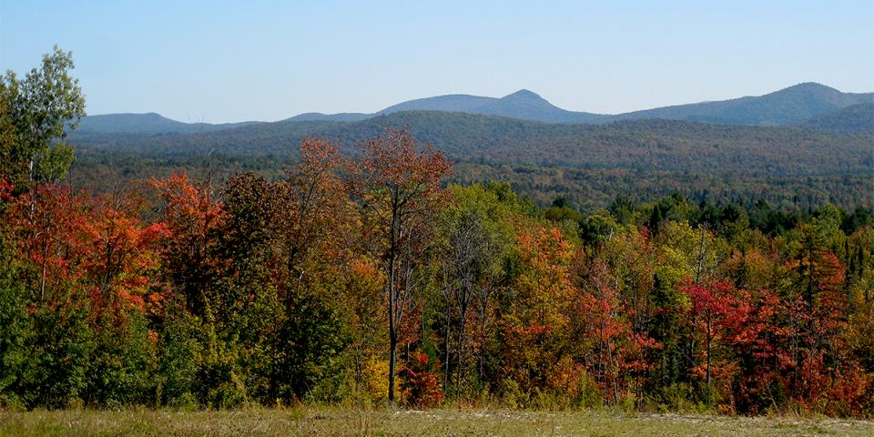 Overlook on NYS Route 30, just south of Indian Lake