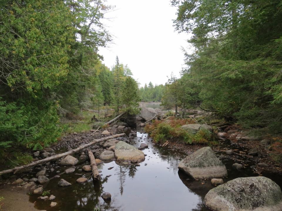 Outlet of McRorie Lake