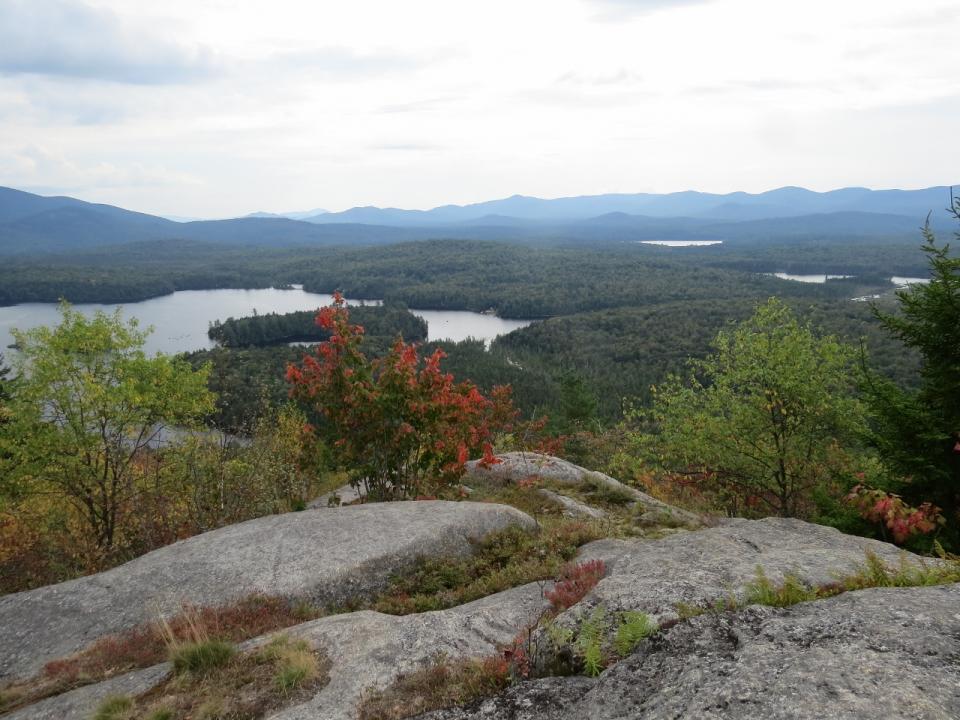 View from the summit of Mud Pond Mountain