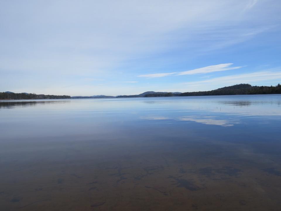 View of Sucker Brook Bay on Raquette Lake