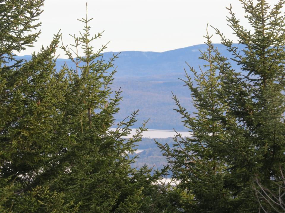 Views of Raquette Lake from the summit of West Mountain