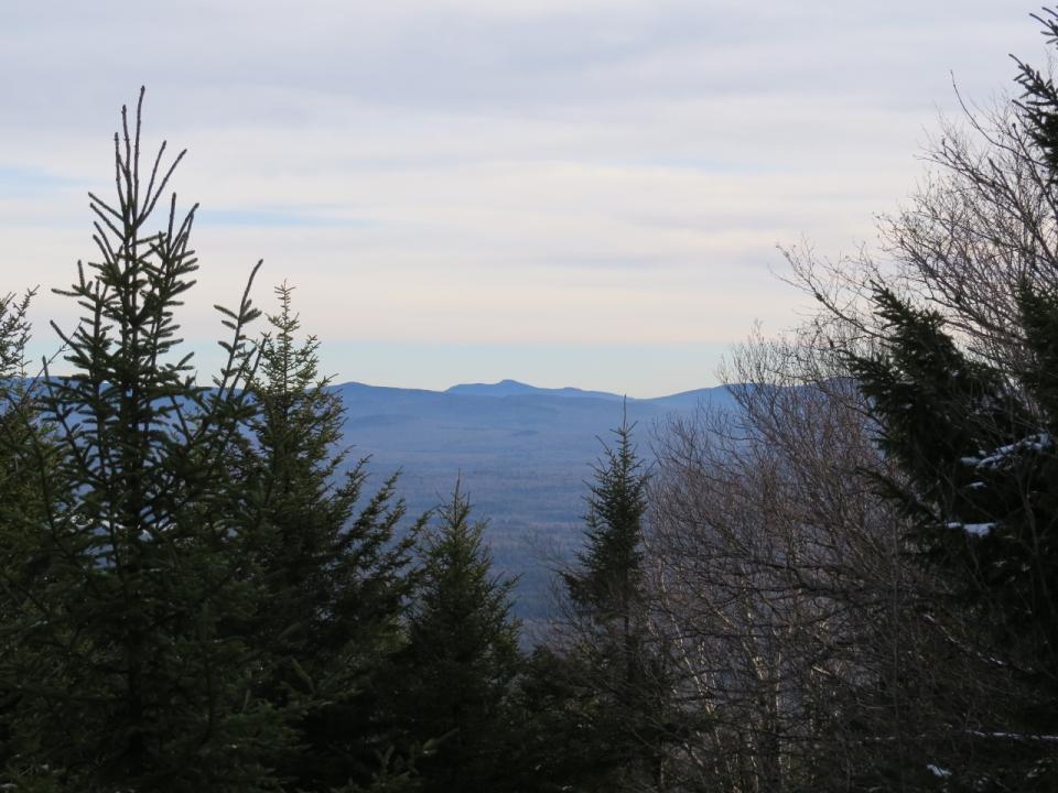 Views of Snowy Mountain from the summit of West Mountain