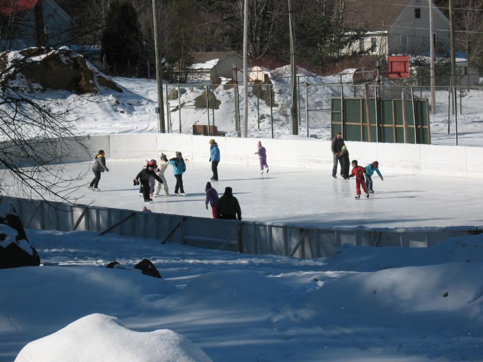 Geiger Arena Long Lake Ice Skate