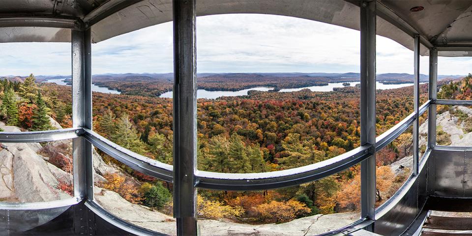 Fire Tower on a Mountain Top