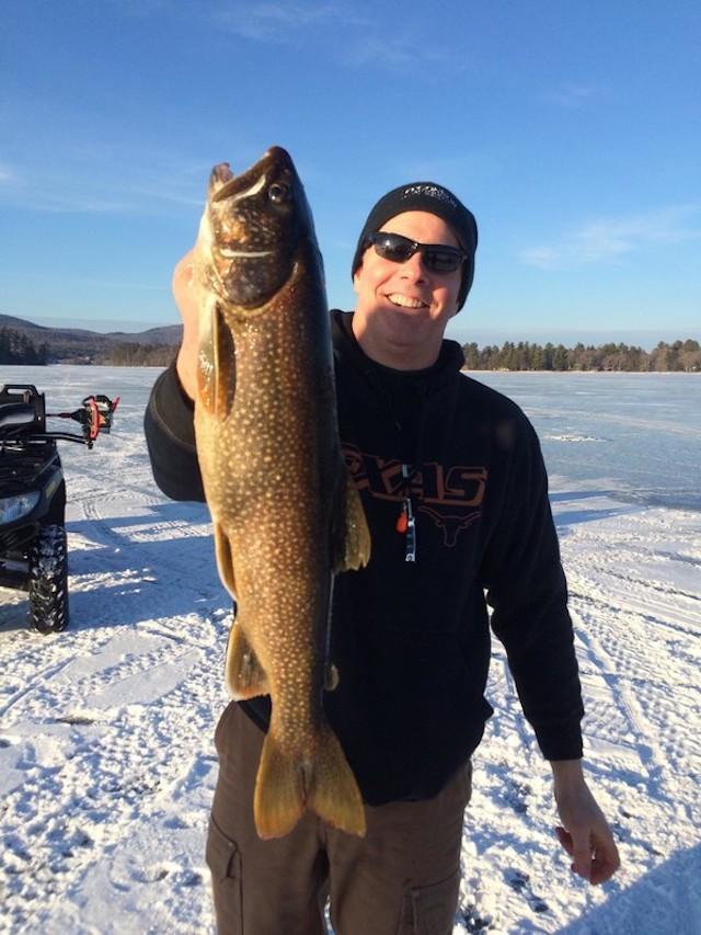 Why let winter stop the fun of fishing?