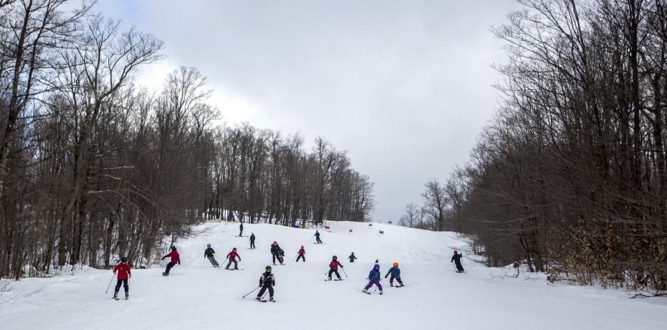 An uncrowded Bunny Hill at Oak Mountain.