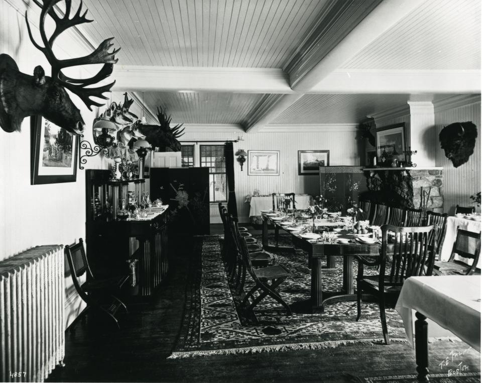 Nehasane interior by photographer Thomas Marr. Image courtesy Shelburne Museum.