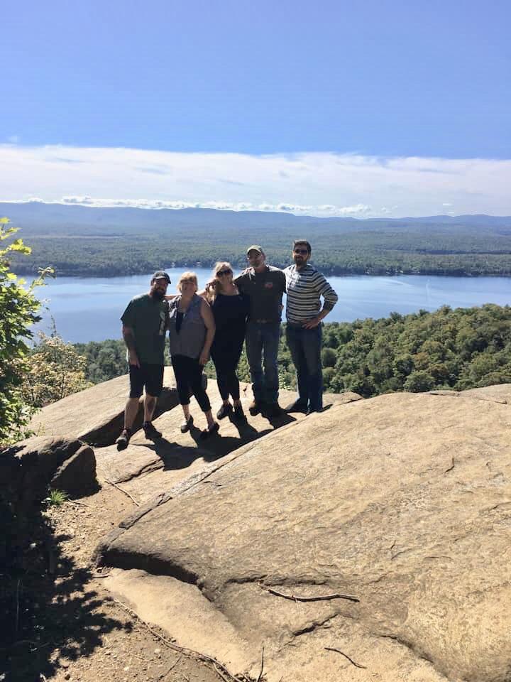 Tracy Joy and Her Family on Panther Mountain