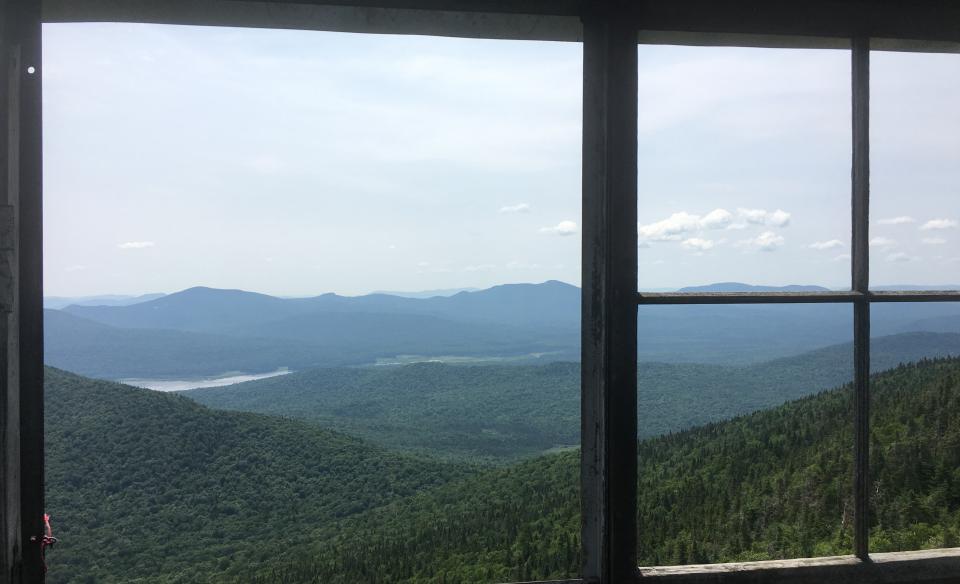 Southern view from Wakely Firetower.