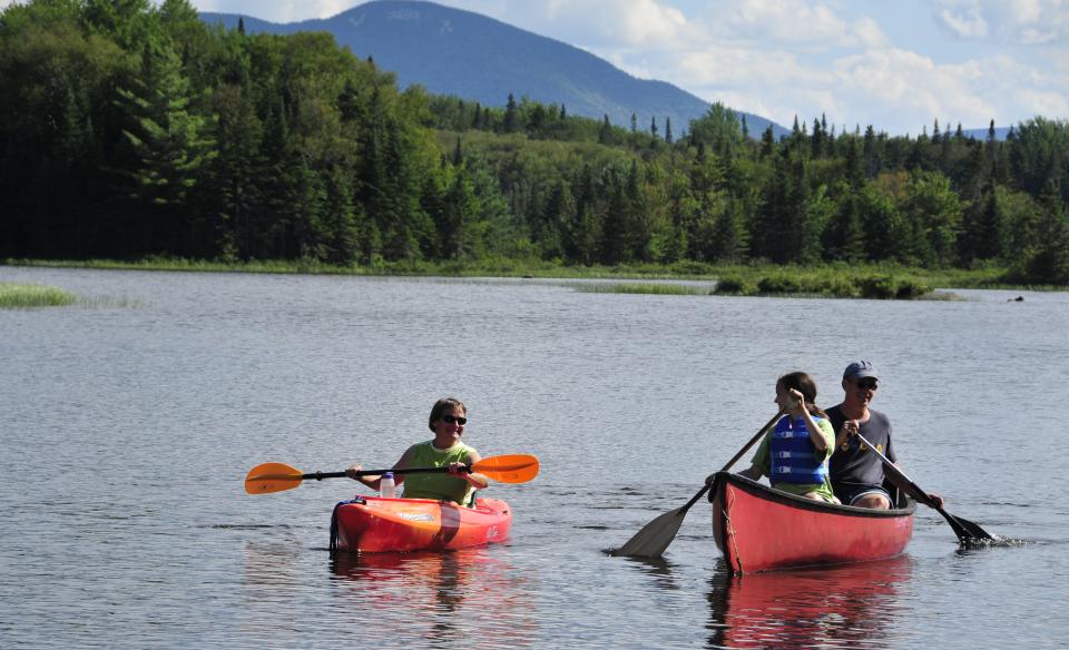 Canoes and kayaks are the swift and silent way to see the most scenery.