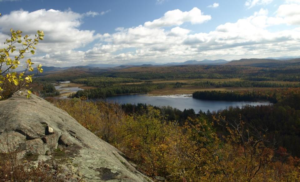 Great place to view the fall colors at Little Lows Ridge.